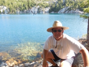 Mark at Lake Topaz